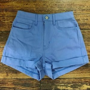 BRAND NEW! High-Waist cuff shorts
